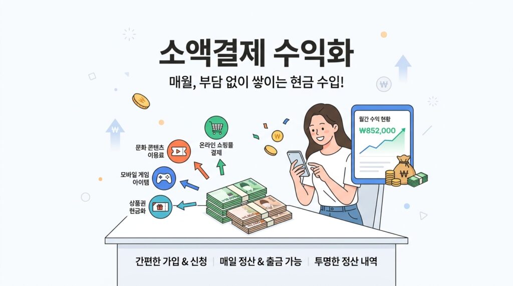 소액결제 현금화 신용도